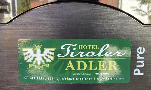 E-Ladestation im Hotel Tiroler ADLER