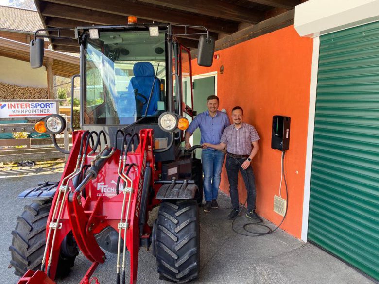 E-Ladestation im Hotel Tiroler ADLER in Waidring