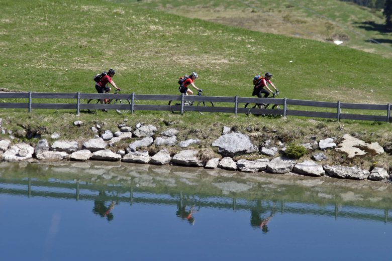 Mountainbiken im Pillerseetal in den Kitzbüheler Alpen