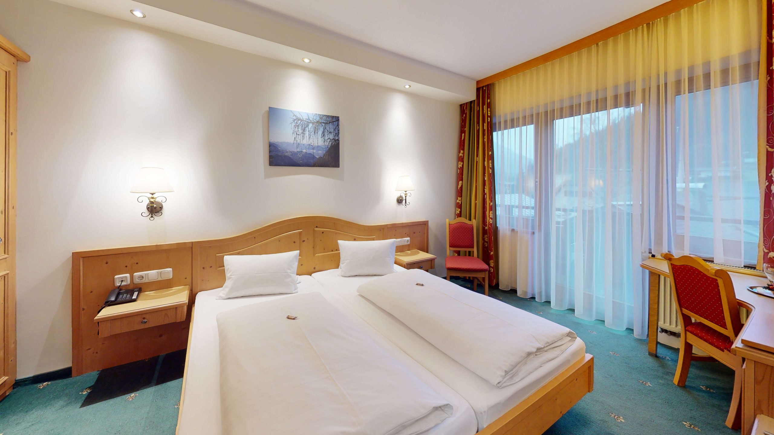 Komfort Doppelzimmer Tiroler Adler hell