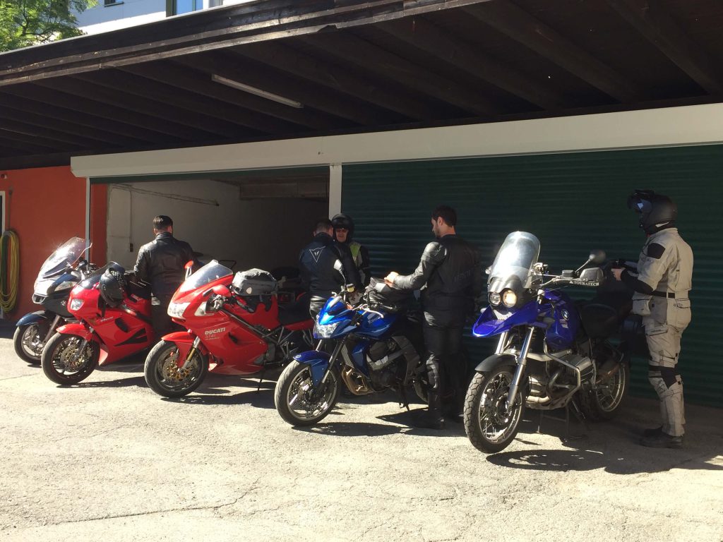 MotorradHotel Tiroler ADLER als Startpunkt