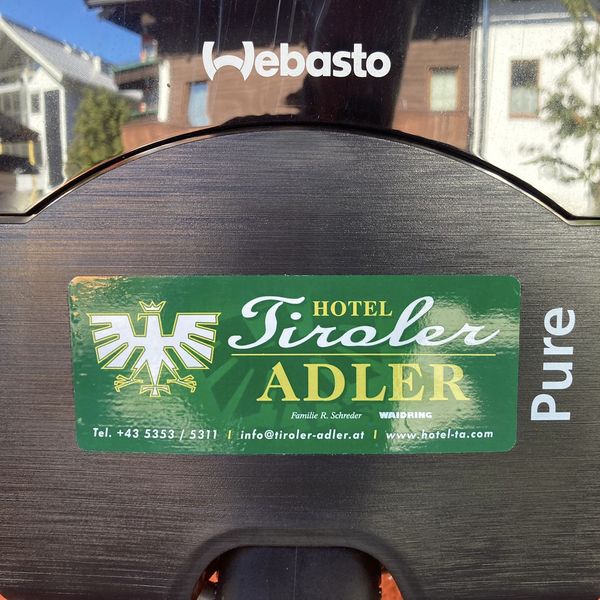 E-Ladestation im Hotel Tiroler ADLER in Waidring