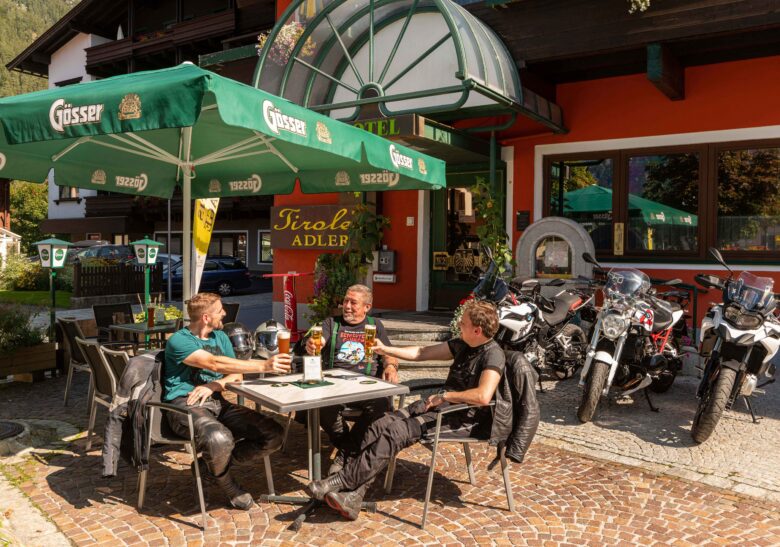 Motorradhotel in Tirol für Motorradtouren