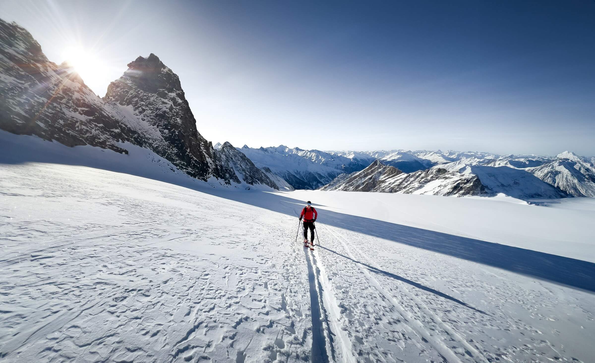 Winter Aktiv im Pillerseetal abseits der Pisten